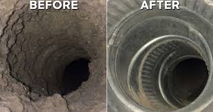 Dryer Vent Before & After