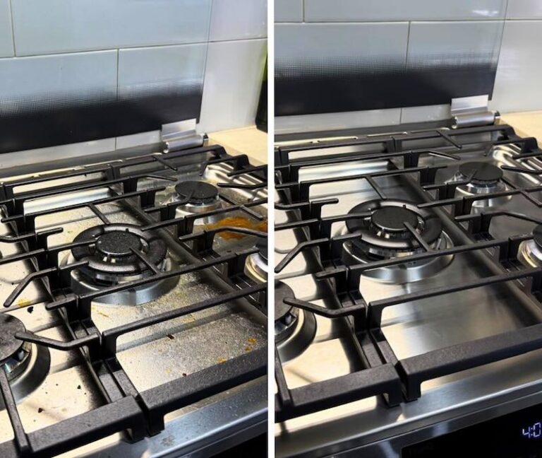 stove top cleaning