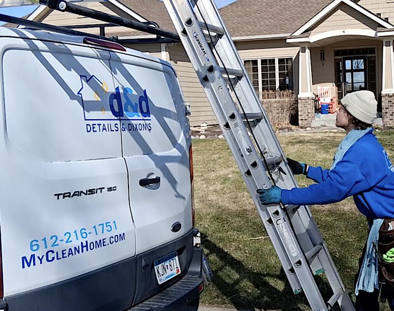 ladders for window cleaning